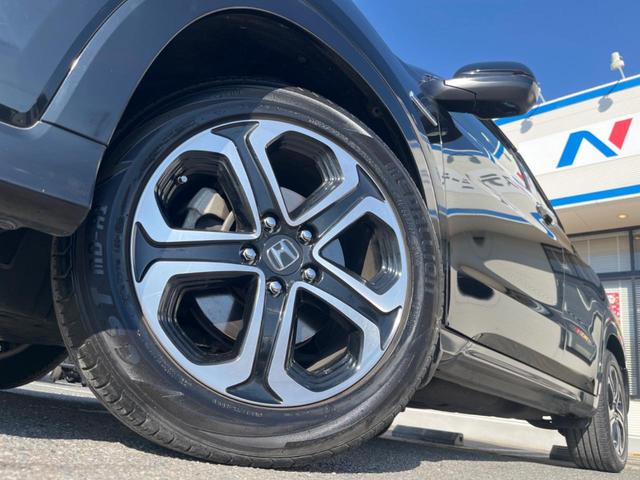 ヴェゼル ハイブリッドＺ　ＳＤナビ　バックカメラ　シティブレーキアクティブシステム　ハーフレザーシート　シートヒーター　ＬＥＤヘッド　ＥＴＣ　クルーズコントロール　オートブレーキホールド　オートライト　デュアルオートエアコン（14枚目）