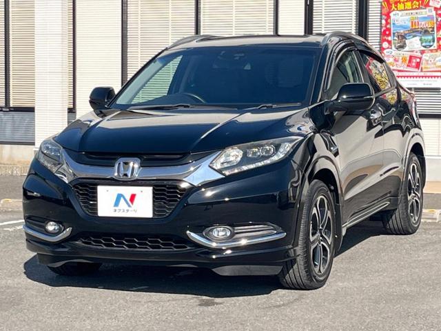 ヴェゼル ハイブリッドＺ　ＳＤナビ　バックカメラ　シティブレーキアクティブシステム　ハーフレザーシート　シートヒーター　ＬＥＤヘッド　ＥＴＣ　クルーズコントロール　オートブレーキホールド　オートライト　デュアルオートエアコン（24枚目）