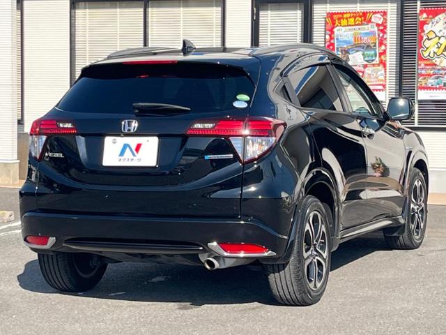 ヴェゼル ハイブリッドＺ　ＳＤナビ　バックカメラ　シティブレーキアクティブシステム　ハーフレザーシート　シートヒーター　ＬＥＤヘッド　ＥＴＣ　クルーズコントロール　オートブレーキホールド　オートライト　デュアルオートエアコン（27枚目）