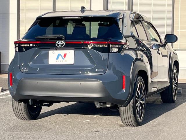 ヤリスクロス ハイブリッドＺ　全周囲カメラ　衝突被害軽減システム　レーダークルーズ　禁煙車　電動リアゲート　パワーシート　ドラレコ　コーナーセンサー　スマートキー　ＬＥＤヘッド　ＥＴＣ２．０　純正１８インチアルミ（32枚目）