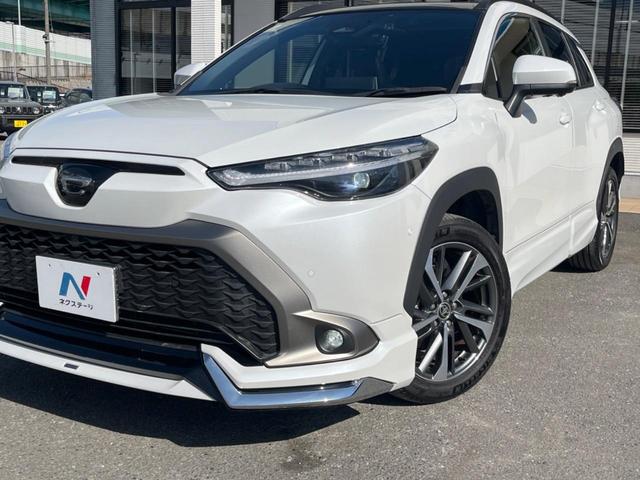 カローラクロス ハイブリッド　Ｚ　ガラスルーフ　モデリスタエアロ　ナビ機能付１０．５型ディスプレイオーディオ　全周囲カメラ　ブラインドスポットモニター　セーフティセンス　レーダークルコン　禁煙車　ハンズフリーパワーバックドア　ドラレコ（13枚目）