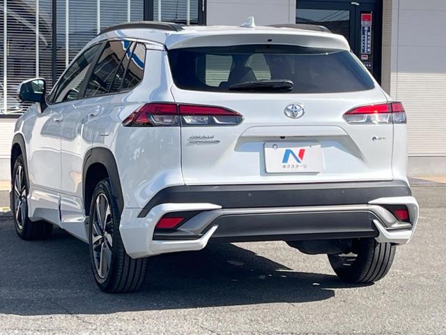 カローラクロス ハイブリッド　Ｚ　ガラスルーフ　モデリスタエアロ　ナビ機能付１０．５型ディスプレイオーディオ　全周囲カメラ　ブラインドスポットモニター　セーフティセンス　レーダークルコン　禁煙車　ハンズフリーパワーバックドア　ドラレコ（29枚目）