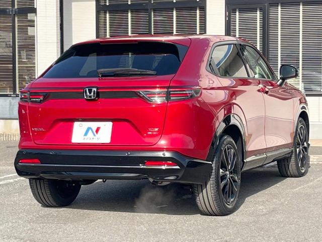 ヴェゼル ｅ：ＨＥＶ　ＲＳ　登録済未使用車　全周囲カメラ　プレミアムオーディオ　ホンダセンシング　レーダークルコン　ハンズフリーパワーバックドア　シートヒーター　コーナーセンサー　ＬＥＤ］ヘッド　９型ホンダコネクトディスプレイ（27枚目）