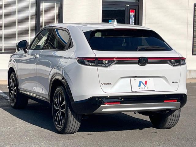 ヴェゼル ｅ：ＨＥＶ　Ｚ　純正９インチナビ　全周囲カメラ　ホンダセンシング　禁煙車　電動リアゲート　ハーフレザーシート　シートヒーター　ドラレコ　スマートキー　シーケンシャルターンランプ　ＥＴＣ２．０　純正１８インチアルミ（31枚目）