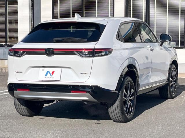 ヴェゼル ｅ：ＨＥＶ　Ｚ　純正９インチナビ　全周囲カメラ　ホンダセンシング　禁煙車　電動リアゲート　ハーフレザーシート　シートヒーター　ドラレコ　スマートキー　シーケンシャルターンランプ　ＥＴＣ２．０　純正１８インチアルミ（32枚目）