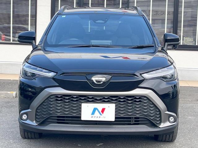 カローラクロス ハイブリッド　Ｚ　バックカメラ　衝突被害軽減システム　レーダークルーズ　禁煙車　電動リアゲート　ハーフレザーシート　パワーシート　コーナーセンサー　スマートキー　ＬＥＤヘッド　ルーフレール　ビルトインＥＴＣ（15枚目）