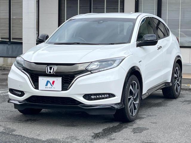 ヴェゼル ハイブリッドＲＳ・ホンダセンシング　ホンダセンシング　アダプティブクルコン　禁煙車　ハーフレザーシート　シートヒーター　スマートキー　ＬＥＤヘッド　ＥＴＣ　純正１８インチアルミ　車線逸脱警報　オートブレーキホールド　オートライト（24枚目）