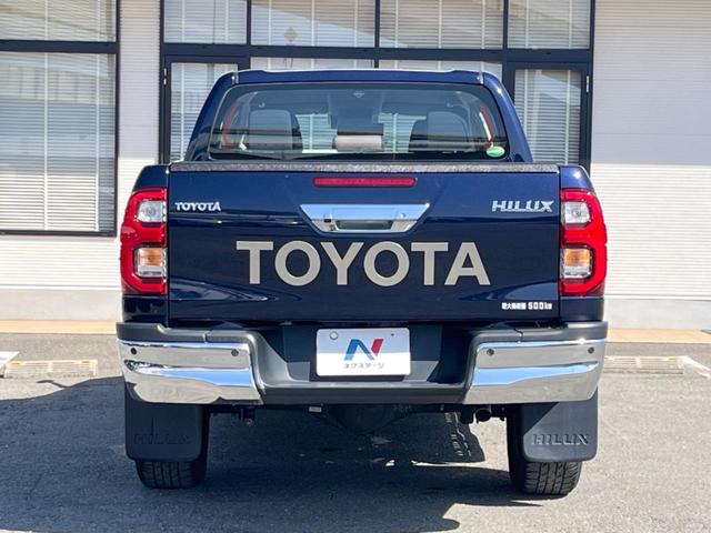 ハイラックス Ｚ　後期　ＳＤナビ　バックカメラ　プリクラッシュセーフティシステム　レーダークルーズ　禁煙車　コーナーセンサー　ドラレコ　スマートキー　ＬＥＤヘッド　ＥＴＣ　車線逸脱気泡　純正１７インチアルミ（16枚目）