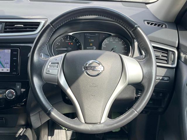 エクストレイル ２０Ｘ　ハイブリッド　エマージェンシーブレーキＰ　ＳＤナビ　バックカメラ　エマージェンシーブレーキ　禁煙車　パワーバックドア　コーナーセンサー　シートヒーター　ドラレコ　スマートキー　ＬＥＤヘッド　ルーフレール　ＥＴＣ　純正１７インチアルミ（12枚目）