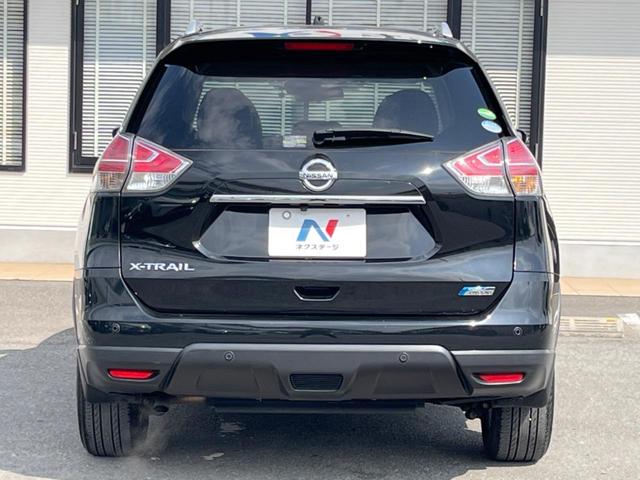 エクストレイル ２０Ｘ　ハイブリッド　エマージェンシーブレーキＰ　ＳＤナビ　バックカメラ　エマージェンシーブレーキ　禁煙車　パワーバックドア　コーナーセンサー　シートヒーター　ドラレコ　スマートキー　ＬＥＤヘッド　ルーフレール　ＥＴＣ　純正１７インチアルミ（16枚目）