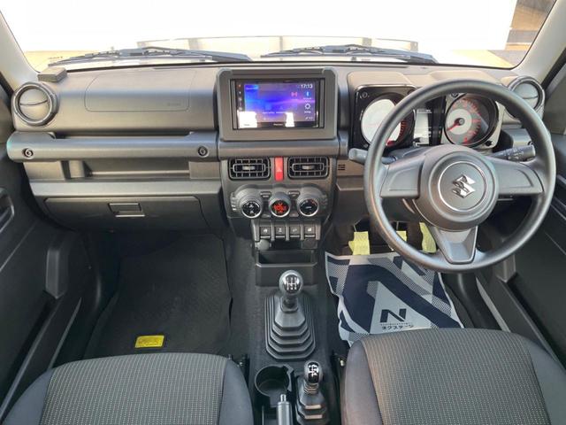 ジムニー XL 4WD ディスプレイオーディオ MT車 ターボ セーフティサポート 禁煙車 スマートキー シートヒーター LEDヘッド オートハイビーム 車線逸脱警報 オートライト オートエアコン Bluetooth(2枚目)