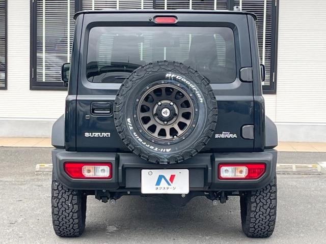 ジムニーシエラ JC 純正8インチSDナビ バックカメラ セーフティサポート 禁煙車 シートヒーター ドラレコ LEDヘッドランプ ETC クルコン 純正16インチアルミ オートハイビーム 車線逸脱警報 誤発進抑制機能(16枚目)