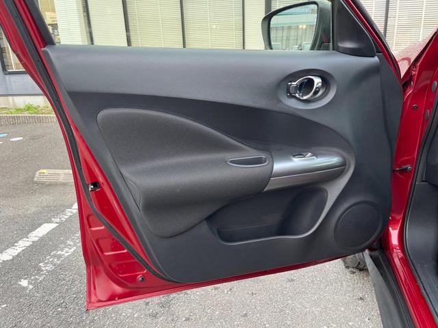 ジューク 15RX Vセレクション SDナビ 衝突被害軽減システム 禁煙車 スマートキー ETC 純正17インチアルミ オートライト オートエアコン Bluetooth CD DVD再生 フルセグ(37枚目)