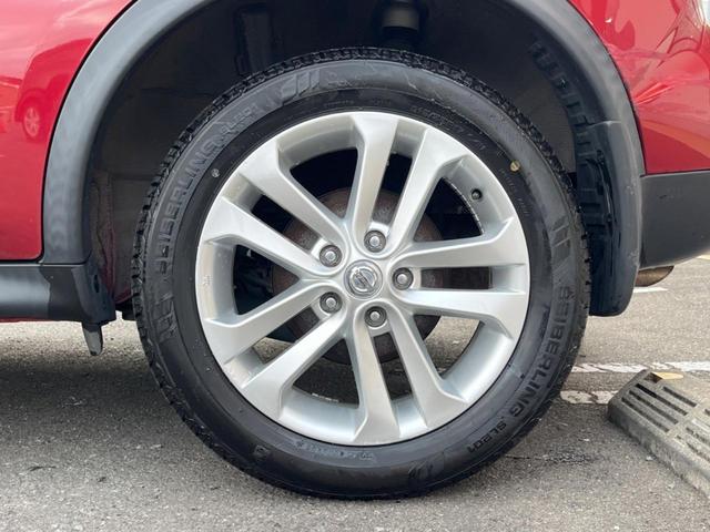 ジューク 15RX Vセレクション SDナビ 衝突被害軽減システム 禁煙車 スマートキー ETC 純正17インチアルミ オートライト オートエアコン Bluetooth CD DVD再生 フルセグ(54枚目)