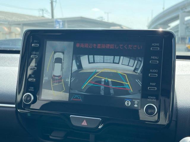 ヤリスクロス ハイブリッドＺ　全周囲カメラ　衝突被害軽減システム　レーダークルーズ　禁煙車　パワーシート　コーナーセンサー　スマートキー　ＬＥＤヘッド　ビルトインＥＴＣ　純正１８インチアルミ　オートハイビーム　車線逸脱警報（4枚目）
