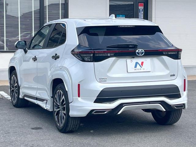 ヤリスクロス ハイブリッドZ モデリスタエアロ 全周囲カメラ 衝突被害軽減システム レーダークルーズ 禁煙車 パワーシート ドラレコ コーナーセンサー スマートキー LEDヘッド ビルトインETC 純正18インチアルミ(25枚目)