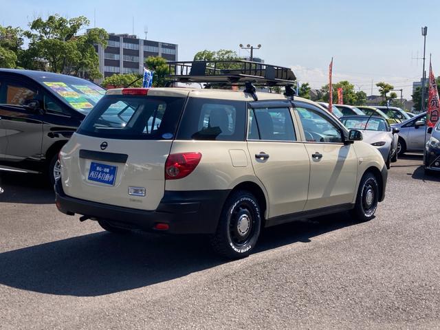 ＮＶ１５０ＡＤ ＶＥ　オールペイント済み（ベージュ）　ＤＩＥＳＥＬホイール・ＴＯＹＯホワイトレタータイヤ新品　Ｔｅｒｚｏルーフキャリア・ＣＵＲＴルーフボックス新品　カスタムＮＶ１５０ＡＤ（2枚目）