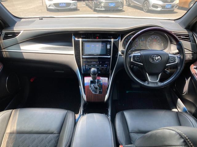 ハリアー プレミアム　モデリスタエアロ　車線逸脱警報　アルパインＳＤナビ　地デジ　Ｂｌｕｅｔｏｏｔｈ　ＨＤＭＩ　バックモニター　クルーズコントロール　運転席パワーシート　ハーフレザーシート　パワートランク（8枚目）
