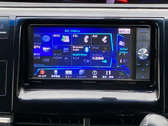 エスティマ アエラス　７人乗り　フリップダウンモニター　カロッツェリアＳＤナビ　地デジ　Ｂｌｕｅｔｏｏｔｈ　ＨＤＭＩ　バックモニター　両側パワースライド　クルーズコントロール　オットマンシート　ＥＴＣ　純正１８ＡＷ（12枚目）