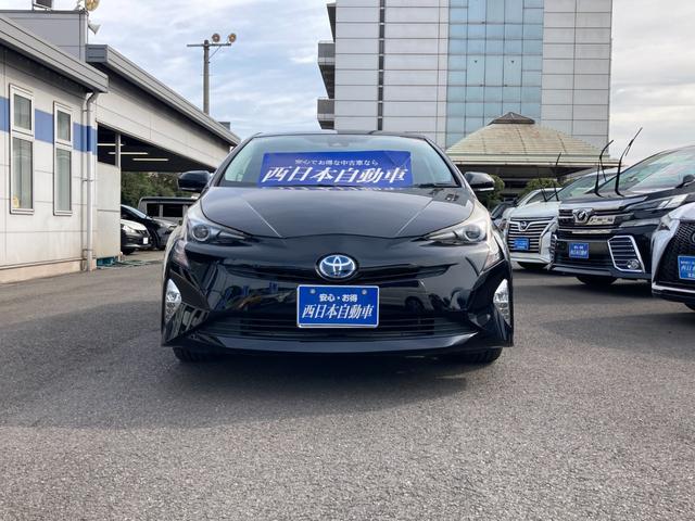 プリウス S プリクラッシュセーフティ 車線逸脱警報 ケンウッドSDナビ ワンセグ Bluetooth バックモニター ドラレコ レザー調シートカバー オートハイビーム ETC Laffite18AW(3枚目)