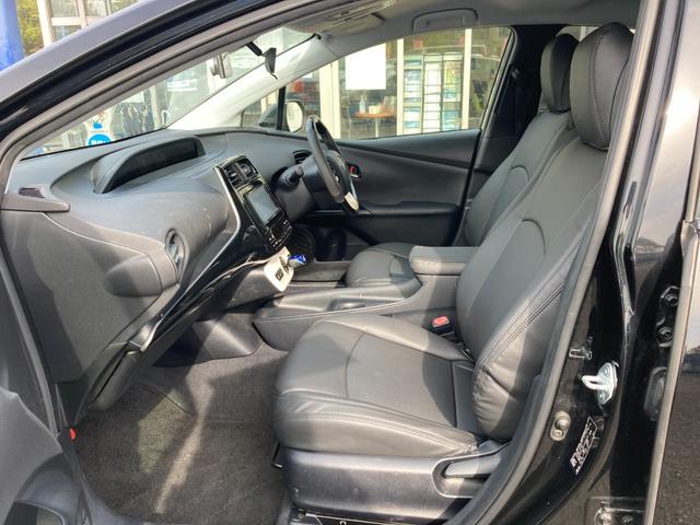 プリウス S プリクラッシュセーフティ 車線逸脱警報 ケンウッドSDナビ ワンセグ Bluetooth バックモニター ドラレコ レザー調シートカバー オートハイビーム ETC Laffite18AW(19枚目)