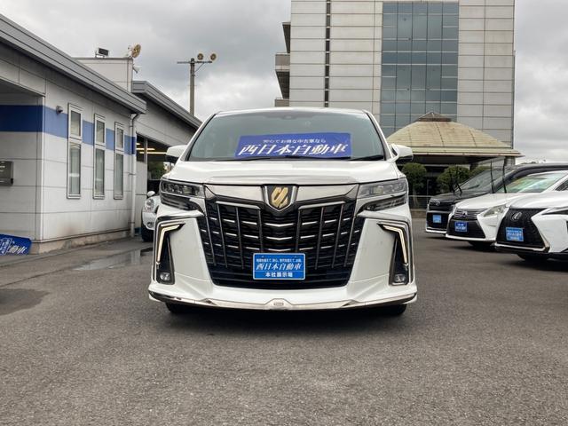 アルファード ２．５Ｓ　タイプゴールド　モデリスタエアロパーツ　フリップダウンモニター　７人乗り　プリクラッシュセーフティ　標識検知　パーキングサポートブレーキ　純正ＳＤナビ　地デジ　Ｂｌｕｅｔｏｏｔｈ　Ｍｉｒａ　Ｃａｓｔ　前後ドラレコ（4枚目）
