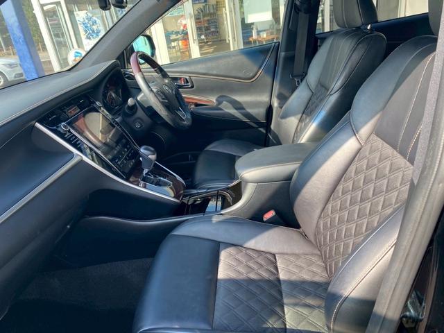 ハリアー プレミアム アドバンスドパッケージ モデリスタフルエアロ クリアランスソナー 全方位モニター JBLサウンド パワーシート ハーフレザーシート パワーバックドア クルーズコントロール ETC ドライイブレコーダー(24枚目)