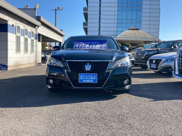 クラウンハイブリッド アスリートＳ　ブラックスタイル　純正ＨＤＤナビ　地デジ　Ｂｌｕｅｔｏｏｔｈ　バックモニター　前席シートヒーター　前席パワーシート　革巻きハンドル　クルーズコントロール　ステアリングヒーター（4枚目）