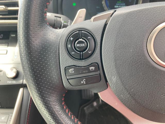 IS IS300h Fスポーツ 赤革シート 純正ナビ 地デジ Bluetooth バックモニター ドラレコ ブラインドスポットモニター 革巻きハンドル レーダークルーズコントロール 運転席シートメモリー 前席パワーシート(14枚目)