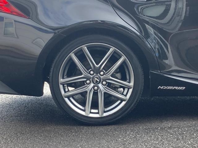 IS IS300h Fスポーツ 赤革シート 純正ナビ 地デジ Bluetooth バックモニター ドラレコ ブラインドスポットモニター 革巻きハンドル レーダークルーズコントロール 運転席シートメモリー 前席パワーシート(26枚目)