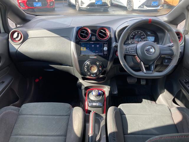 ノート e-パワーニスモ ワンオーナー エマージェンシーブレーキ 車線逸脱警報 カロッツェリアSDナビ 地デジ Bluetooth アラウンドビューモニター デジタルインナーミラー ドラレコ LED ETC 純正16AW(7枚目)