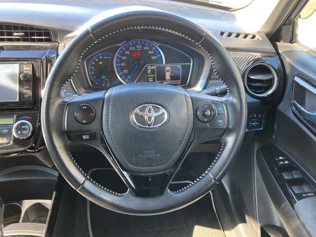 カローラフィールダー ハイブリッドG エアロツアラー・ダブルバイビー 純正SDナビ 地デジ Bluetooth バックモニター ドラレコ 禁煙車 ハーフレザーシート HID ETC 純正15AW(13枚目)