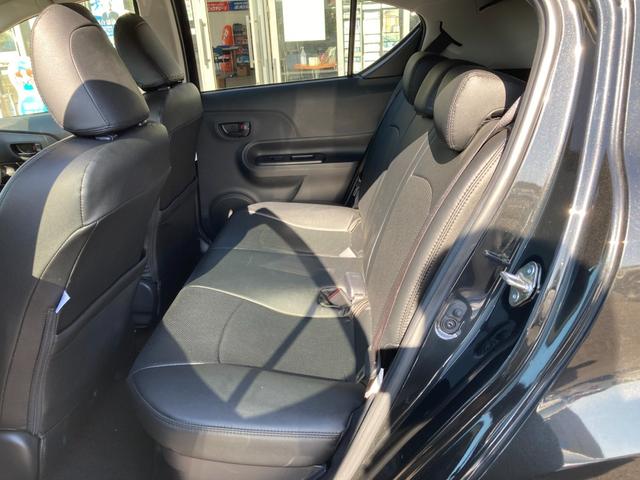 アクア Ｓスタイルブラック　プリクラッシュセーフティ　車線逸脱警報　純正ＳＤナビ　地デジ　Ｂｌｕｅｔｏｏｔｈ　バックモニター　前後ドラレコ　レザー調シートカバー　オートハイビーム　ＬＥＤ　ＥＴＣ（21枚目）