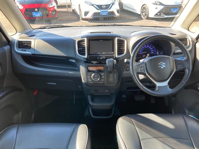 ソリオバンディット ＤＪＥ　アルパインフリップダウンモニター　レザー調シートカバー　革巻きハンドル　クルーズコントロール　両側パワースライド　バックモニター　ＥＴＣ　純正１５ＡＷ（8枚目）