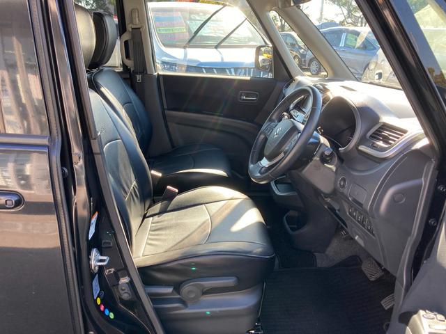 ソリオバンディット ＤＪＥ　アルパインフリップダウンモニター　レザー調シートカバー　革巻きハンドル　クルーズコントロール　両側パワースライド　バックモニター　ＥＴＣ　純正１５ＡＷ（16枚目）