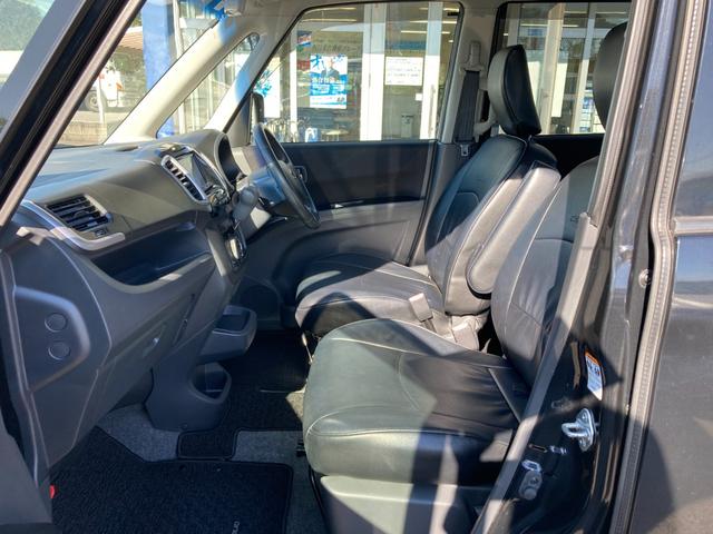 ソリオバンディット ＤＪＥ　アルパインフリップダウンモニター　レザー調シートカバー　革巻きハンドル　クルーズコントロール　両側パワースライド　バックモニター　ＥＴＣ　純正１５ＡＷ（17枚目）