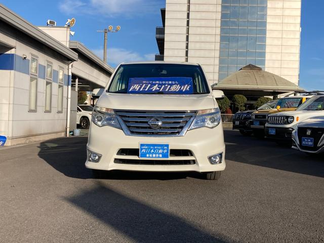 セレナ ハイウェイスター　Ｓエディション　エマージェンシーブレーキ　車線逸脱警報　イクリプスナビ　地デジ　バックモニター　左側パワースライド　クルーズコントロール　ロールサンシェード　ＬＥＤ　フォグ　ＥＴＣ　Ｈｕｍａｌｉｎｅ１６ＡＷ（4枚目）