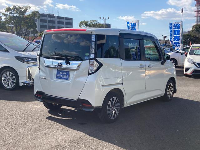 タンク カスタムG S プリクラッシュセーフティ 車線逸脱警報 先行車発進告知 純正9インチSDナビ 地デジ Bluetooth バックモニター 前席シートヒーター 両側パワースライド 革巻きハンドル クルーズコントロール(2枚目)