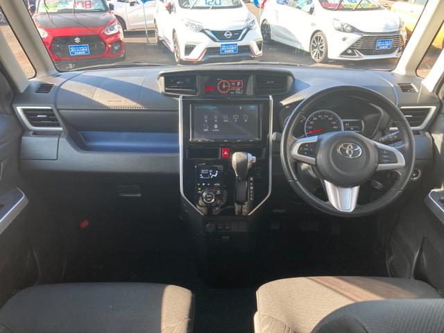 タンク カスタムG S プリクラッシュセーフティ 車線逸脱警報 先行車発進告知 純正9インチSDナビ 地デジ Bluetooth バックモニター 前席シートヒーター 両側パワースライド 革巻きハンドル クルーズコントロール(8枚目)