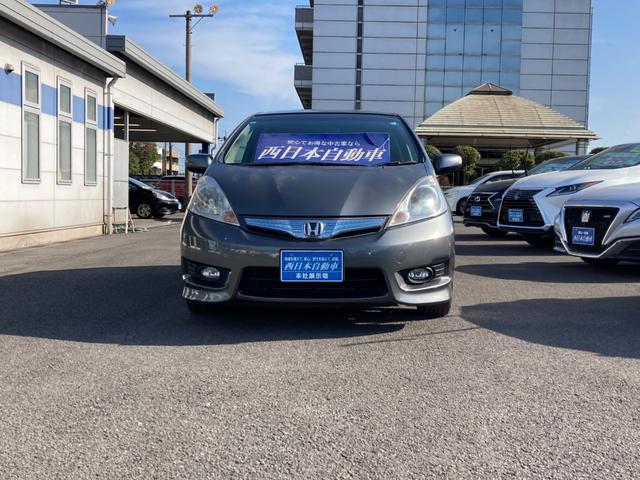 フィットシャトルハイブリッド ハイブリッド・スマートセレクション　イクリプスＳＤナビ　地デジ　Ｂｌｕｅｔｏｏｔｈ　バックモニター　革巻きハンドル　クルーズコントロール　ハーフレザーシート　ＥＴＣ　Ｍｏｄｕｒｏ１５ＡＷ（4枚目）