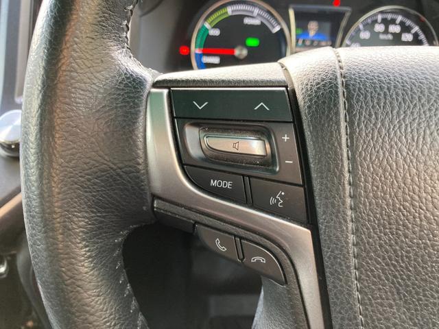 クラウンハイブリッド アスリートＳ　後期モデル　純正ＳＤナビ　地デジ　Ｂｌｕｅｔｏｏｔｈ　パノラマビューモニター　革巻きハンドル　レーダークルーズコントロール　ステアリングヒーター　前席パワーシート　前席シートヒーター　ＥＴＣ（18枚目）