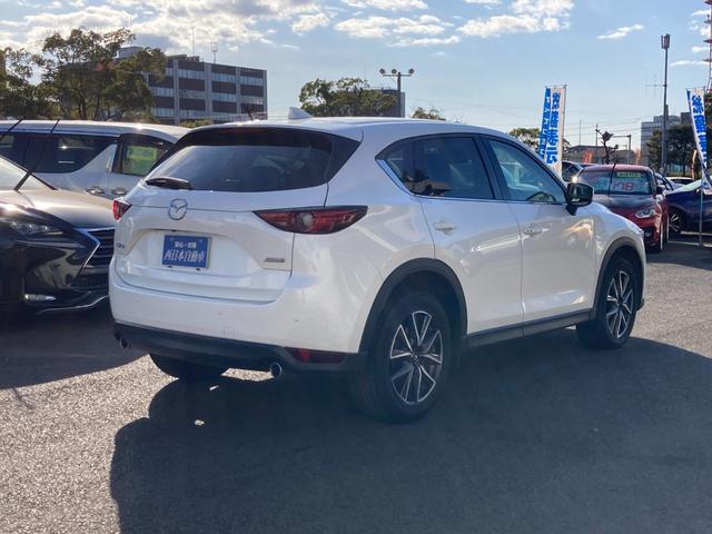 CX-5 XD Lパッケージ ディーゼルターボ車 スマートシティブレーキサポート ブラインドスポットモニター 標識検知 地デジ Bluetooth 360°モニター 前後ドラレコ ステアリングヒーター 黒革シート パワートランク(2枚目)