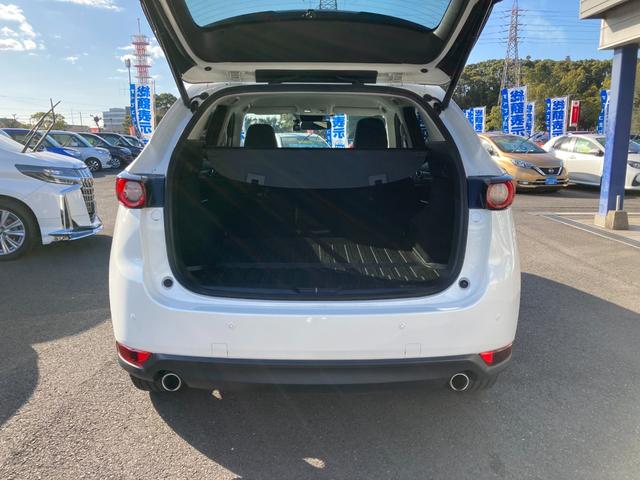 CX-5 XD Lパッケージ ディーゼルターボ車 スマートシティブレーキサポート ブラインドスポットモニター 標識検知 地デジ Bluetooth 360°モニター 前後ドラレコ ステアリングヒーター 黒革シート パワートランク(7枚目)