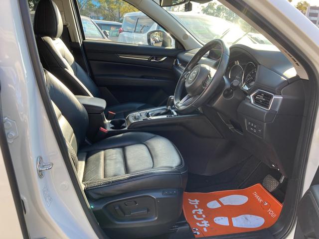 CX-5 XD Lパッケージ ディーゼルターボ車 スマートシティブレーキサポート ブラインドスポットモニター 標識検知 地デジ Bluetooth 360°モニター 前後ドラレコ ステアリングヒーター 黒革シート パワートランク(28枚目)