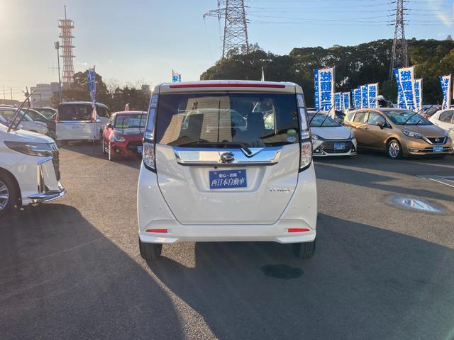 トール カスタムG SAIII スマートアシスト 先行車発進お知らせ クラリオンナビ Bluetooth バックモニター 両側パワースライド コーナーセンサー 革巻きハンドル クルーズコントロール LEDデイライト オートハイビーム(5枚目)