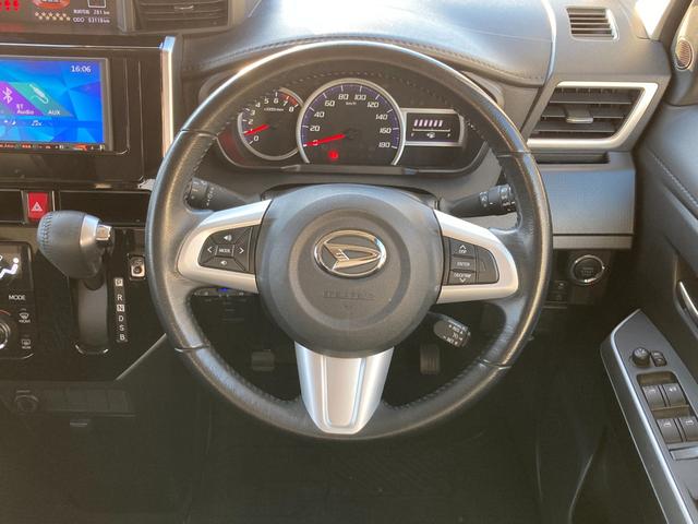 トール カスタムG SAIII スマートアシスト 先行車発進お知らせ クラリオンナビ Bluetooth バックモニター 両側パワースライド コーナーセンサー 革巻きハンドル クルーズコントロール LEDデイライト オートハイビーム(14枚目)