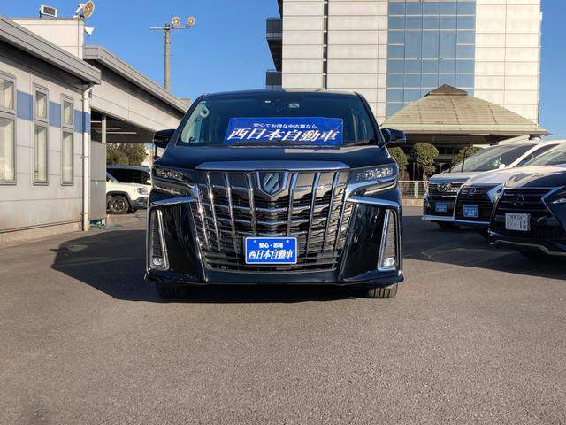 アルファード ２．５Ｓ　Ａパッケージ　アルパインフリップダウンモニター　７人乗　プリクラッシュセーフティ　標識検知　パーキングブレーキサポート　アルパイン１１インチナビ　地デジ　Ｂｌｕｅｔｏｏｔｈ　ＨＤＭＩ　ドラレコ　レザー調シートカバー（4枚目）