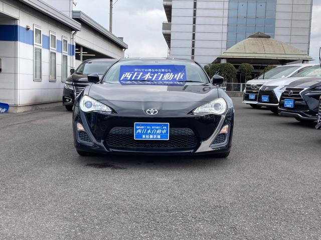 ８６ Ｇ　純正ＳＤナビ　ワンセグ　Ｂｌｕｅｔｏｏｔｈ　バックモニター　革巻きハンドル　コーナーセンサー　ＨＩＤ　純正１６ＡＷ（4枚目）