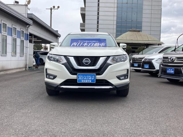 エクストレイル 　２０Ｓ　エマージェンシーブレーキ　車線逸脱警報　純正ＳＤナビ　地デジ　Ｂｌｕｅｔｏｏｔｈ　バックモニター　前後ドラレコ　クリアランスソナー　アイドリングストップ　ＥＴＣ　純正１７ＡＷ（4枚目）