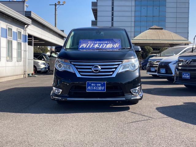 セレナ ハイウェイスター　Ｓ－ハイブリッド　エマージェンシーブレーキ　フリップダウンモニター　純正ＳＤナビ　地デジ　Ｂｌｕｅｔｏｏｔｈ　ＨＤＭＩ　アラウンドビューモニター　ドラレコ　両側パワースライド　クルーズコントロール　ＥＴＣ　純正１６ＡＷ（4枚目）